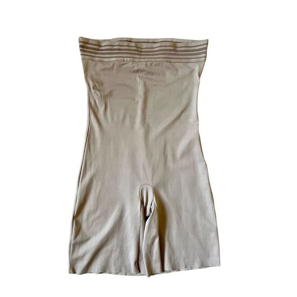 SPANX Mid Thigh Body Shaper size XL Nude Tan Shapewear - Picture 1 of 7